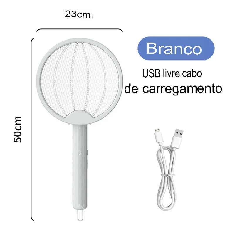 Mata-Mosquitos Dobrável USB – 3500 V de Potência