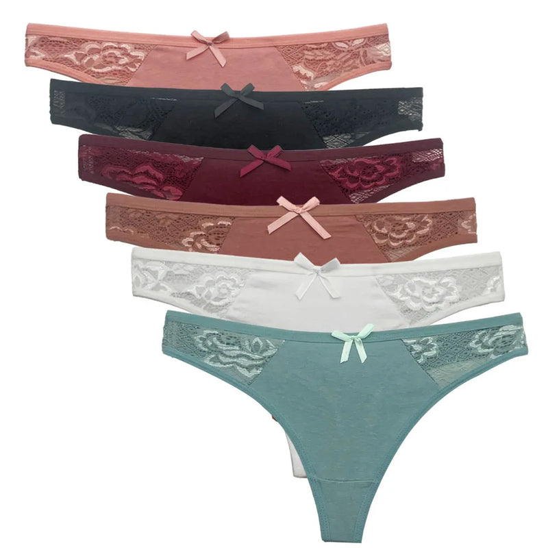 [Compre 3 e Leve+2]– O Kit de Calcinhas G-String e Lingerie que une Conforto e Sensualidade!