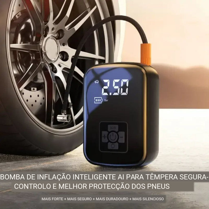 Bomba de Ar Compressora Elétrica - Potência e Versatilidade em 1 Dispositivo