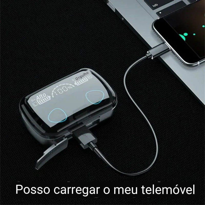 Fones de Ouvido HiFi 9D - Redução de Ruído | Até 32h de Música